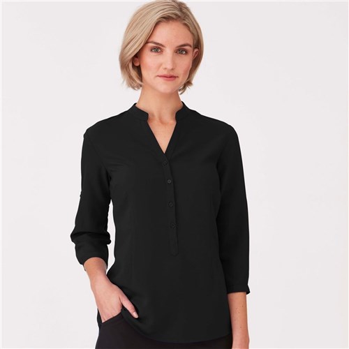 City Collection Ladies So Ezy 3/4 Sleeve Shirt