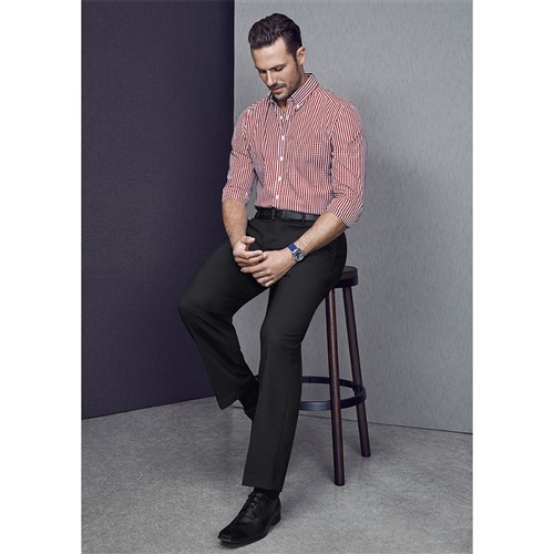 Biz Corporate Mens Adjustable Waist Trousers