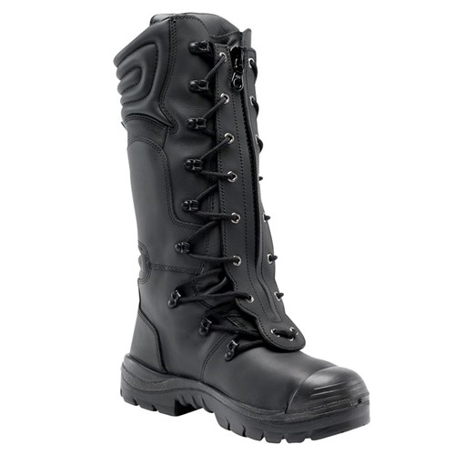 Steel Blue Telfer High Leg Mining Boot with Quick Release Zip