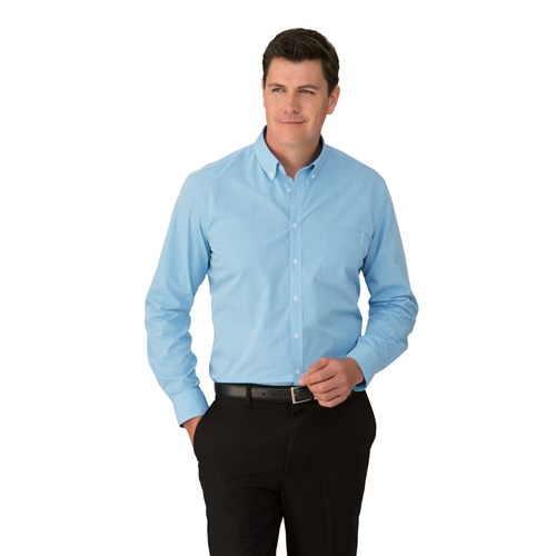 City Collection Mens Pippa Check Button-Up Shirt