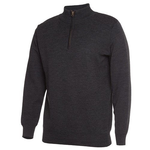 JB's Wear Mens Jumper with 1/2 Zipper