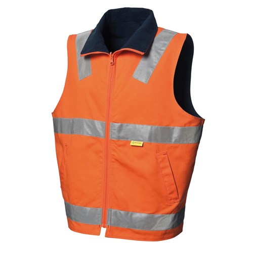 WS Workwear Hi-Vis 4-in-1 Jac ket with Reflective Tape