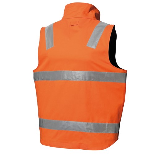 WS Workwear Hi-Vis 4-in-1 Jac ket with Reflective Tape