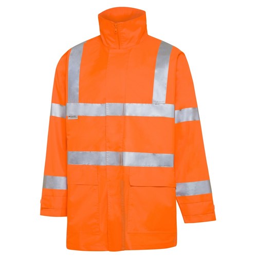 WS Workwear Hi-Vis Chicago Waterproof Jacket with H-Reflective Tape
