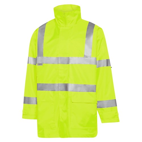 WS Workwear Hi-Vis Chicago Waterproof Jacket with H-Reflective Tape
