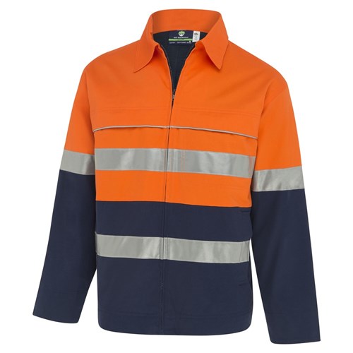 WS Workwear Hi-Vis Jacket with Reflective Tape