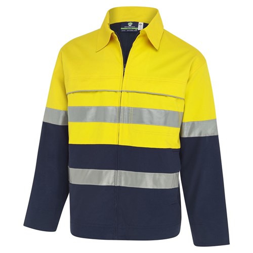 WS Workwear Hi-Vis Jacket with Reflective Tape