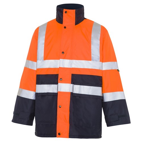 WS Workwear Hi-Vis Thomo Jacket with H-Reflective Tape