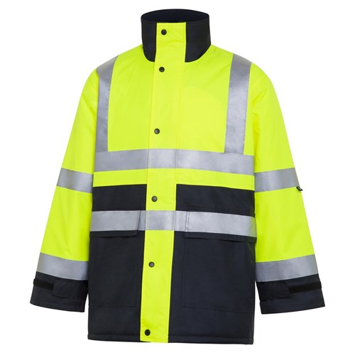 WS Workwear Hi-Vis Thomo Jacket with H-Reflective Tape