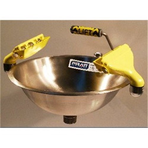 Emergency Eye/Face Wash Hand Operated Aerostream Wall Mounted