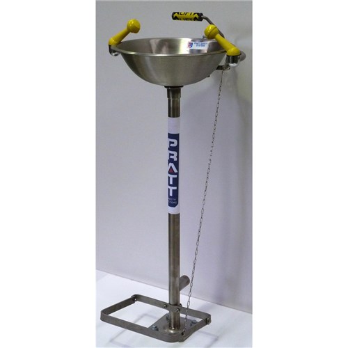 Emergency Eye Wash Pedestal Mounted Hand & Foot Operated