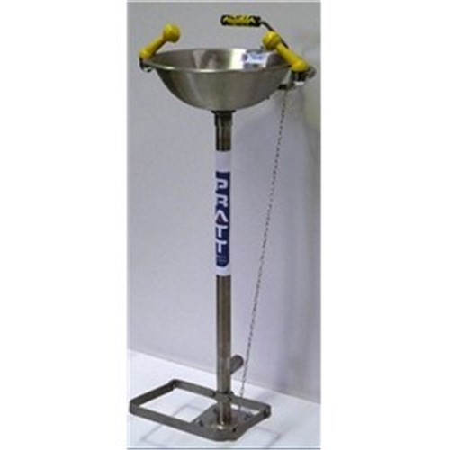 Emergency Eye Wash Pedestal Mounted Hand & Foot Operated