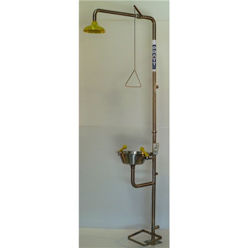 Pba Free Standing Hand And Foot Operated Eye Wash