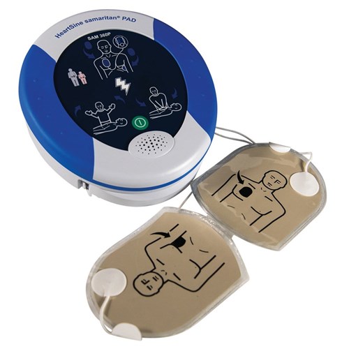 Stryker Defibrillator  Heartsine SAM 360P 1 Pad-Pak-03 UK English Fully-Auto