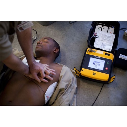 Stryker Defibrillator Lifepack 1000 With ECG DisplayManual Override