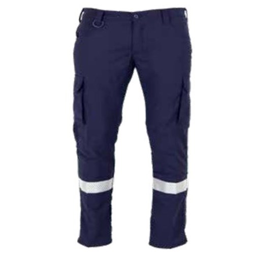 FR Stretch Cargo Trouser Single Hoop with Reflective Tape  Multi 240gsm PPE2
