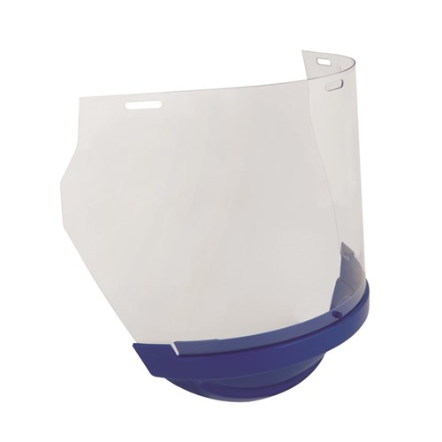 3M Replacement Visor Clear Polycarb Blue Chinguard