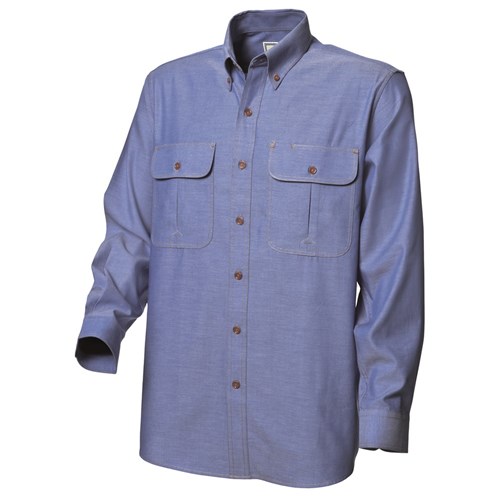 WS Workwear Chambray Button-Up Shirt