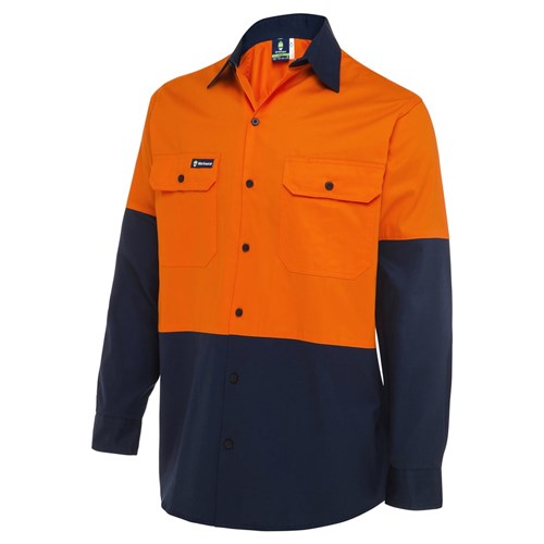 WS Workwear Koolflow Mens Button-Up Shirt