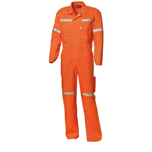 WS Workwear Koolflow Hi-Vis FR Coverall with Reflective Tape
