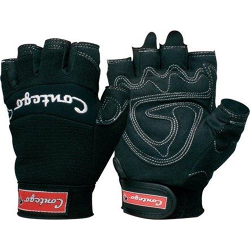 Contego Original Black Fingerless Glove