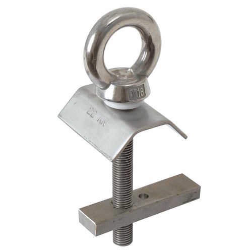 Low Profile Purlin Mounted Anchor - Trapezoidal Roof Sheeting