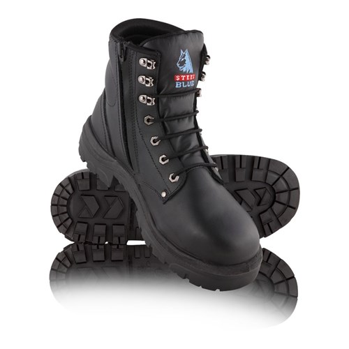 Steel Blue Boot Argyle Zip Wheat Size 11.5