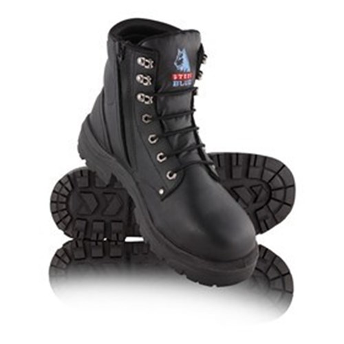 Steel Blue Boot Argyle Zip Wheat Size 11.5