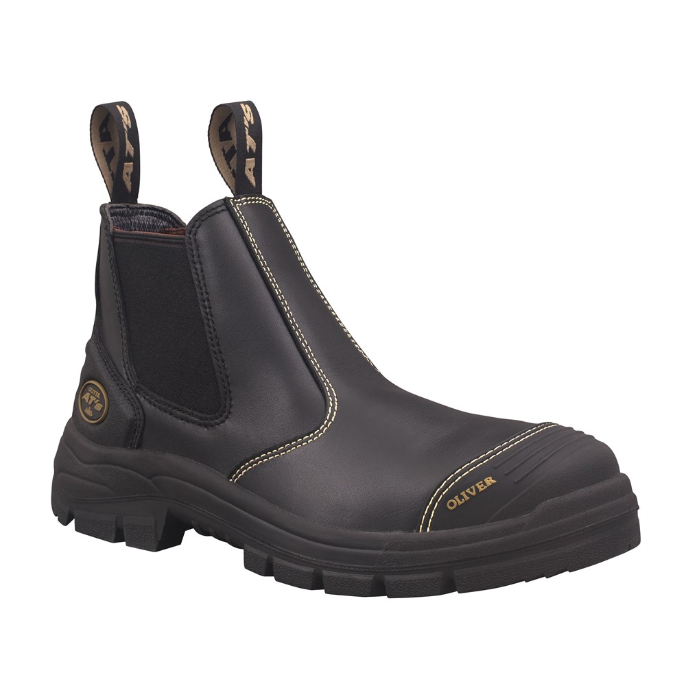 Oliver 55-320 Elastic Sided Safety Boots - | Bunzl Safety AU
